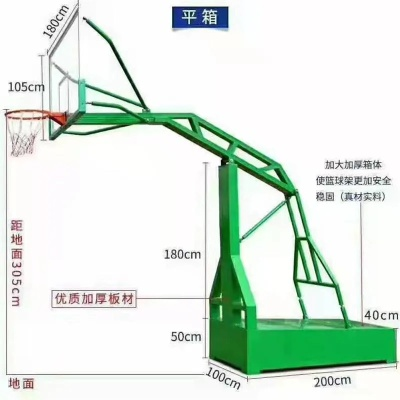 篮球架尺寸图解打造专业级比赛场地必备知识-第3张图片-www.211178.com_果博福布斯